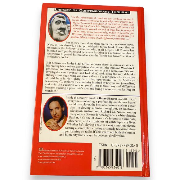 1999 It's The Stupidity, Stupid Harry Shearer 1st Edition Hardcover Politics - Picture 3 of 12